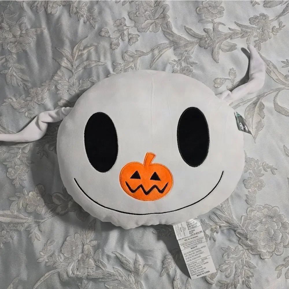 New The Nightmare Before Christmas Zero Plush Pillow Disney